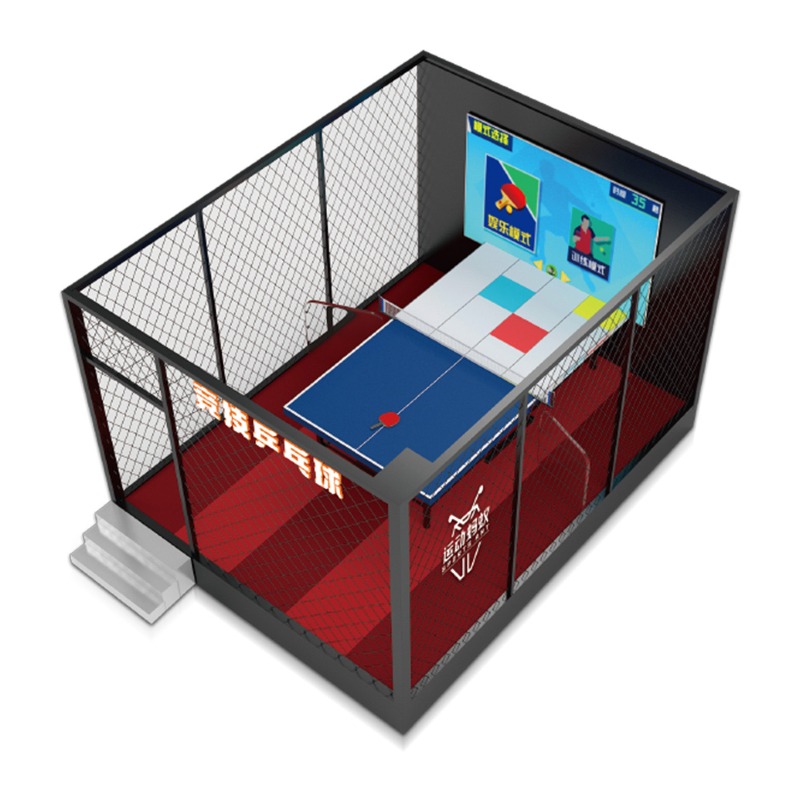 Sports Equipment Manufacturers - 屋内タイドプレイスポーツホールサーブマシンスポーツ練習インタラクティブゲーム機器