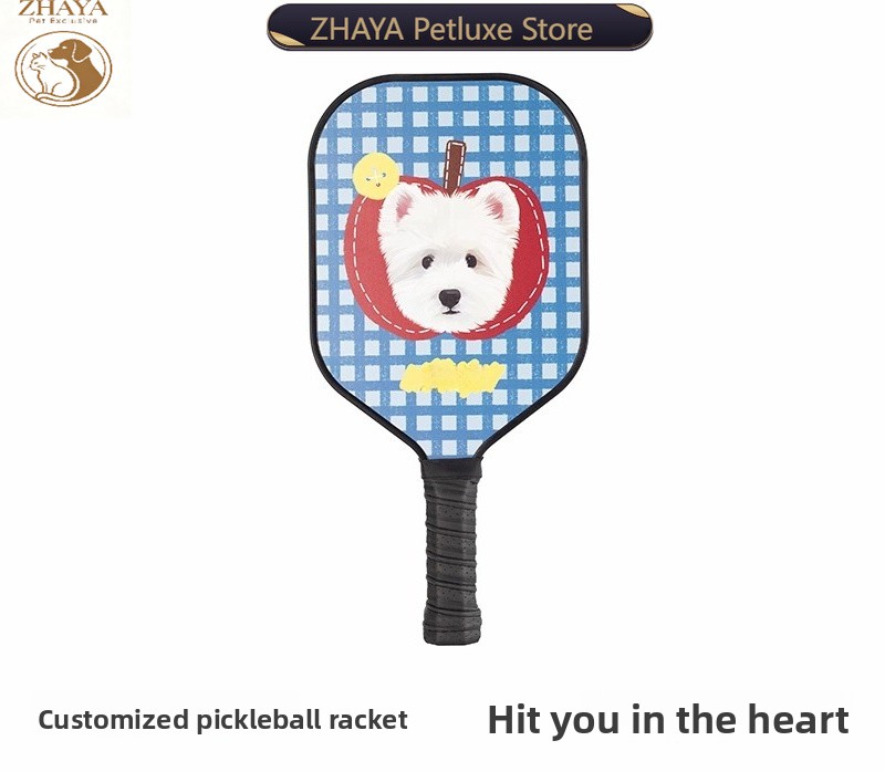 Sports Equipment Photos - ZHAYA ピックルボールパドル T300 カーボンファイバー カスタムペット写真 猫