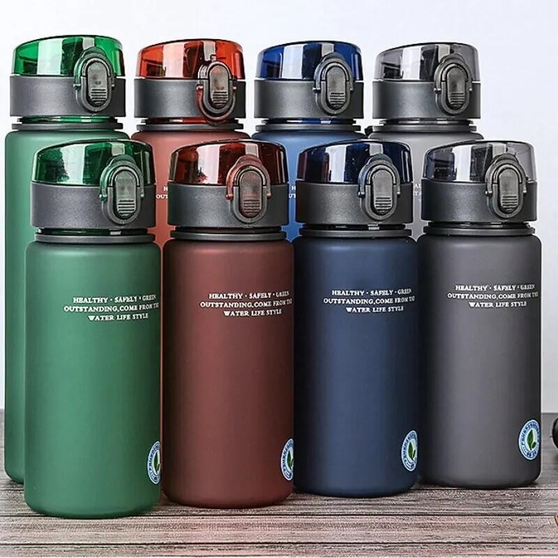 Sports Equipment 5 Years Old - 1 個ポータブル BPA フリー漏れ防止スポーツ & フィットネスつや消しウォーターボトル高品質子供と大人カジュアルウォーターカップ