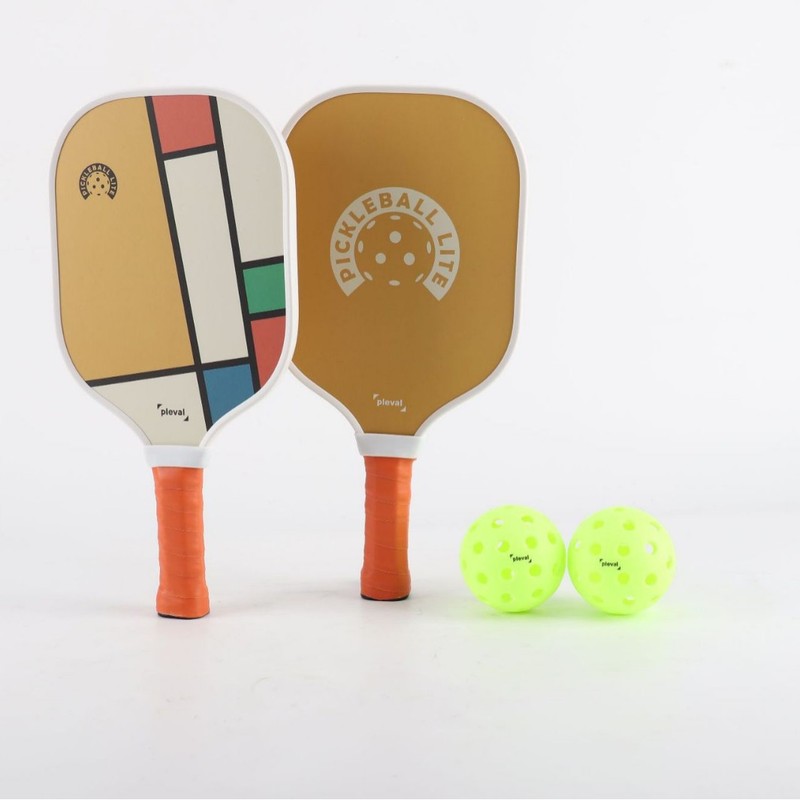 Sports Equipment Manufacturers - ポプラ材製のピックルボールラケットセット、青少年、子供、女の子向け、レクリエーション用ラケット、スポーツ・フィットネス用品