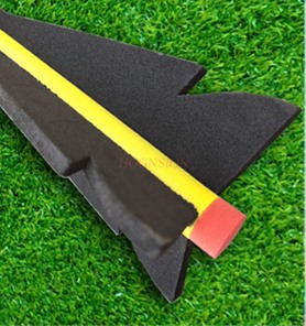 小中学生運動 スポーツ用品 投げおもちゃ ホイッスル付きソフ - Sports Equipment Javelin のレビューと価格