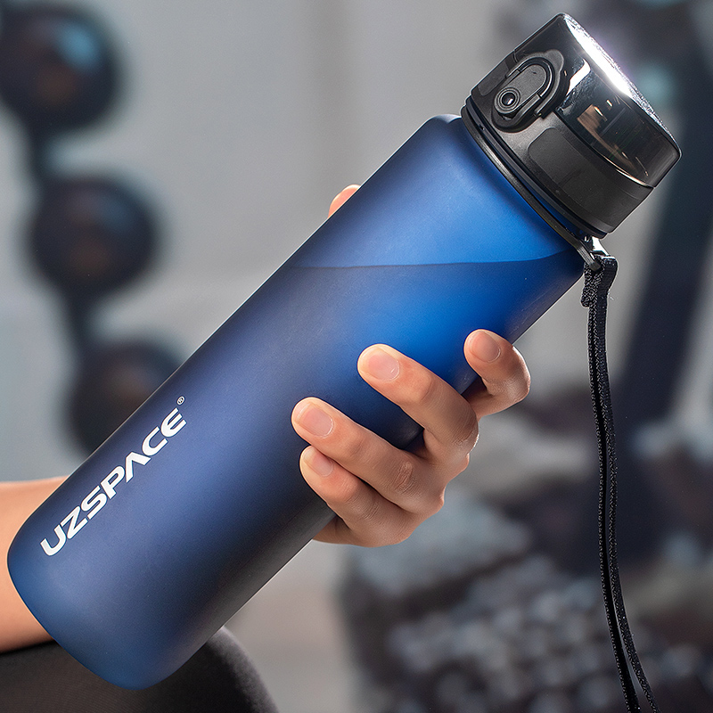 Uzspaceウォーターボトル漏れ防止飲用ケトルbpaフリー - Sports Equipment Photos のレビューと価格