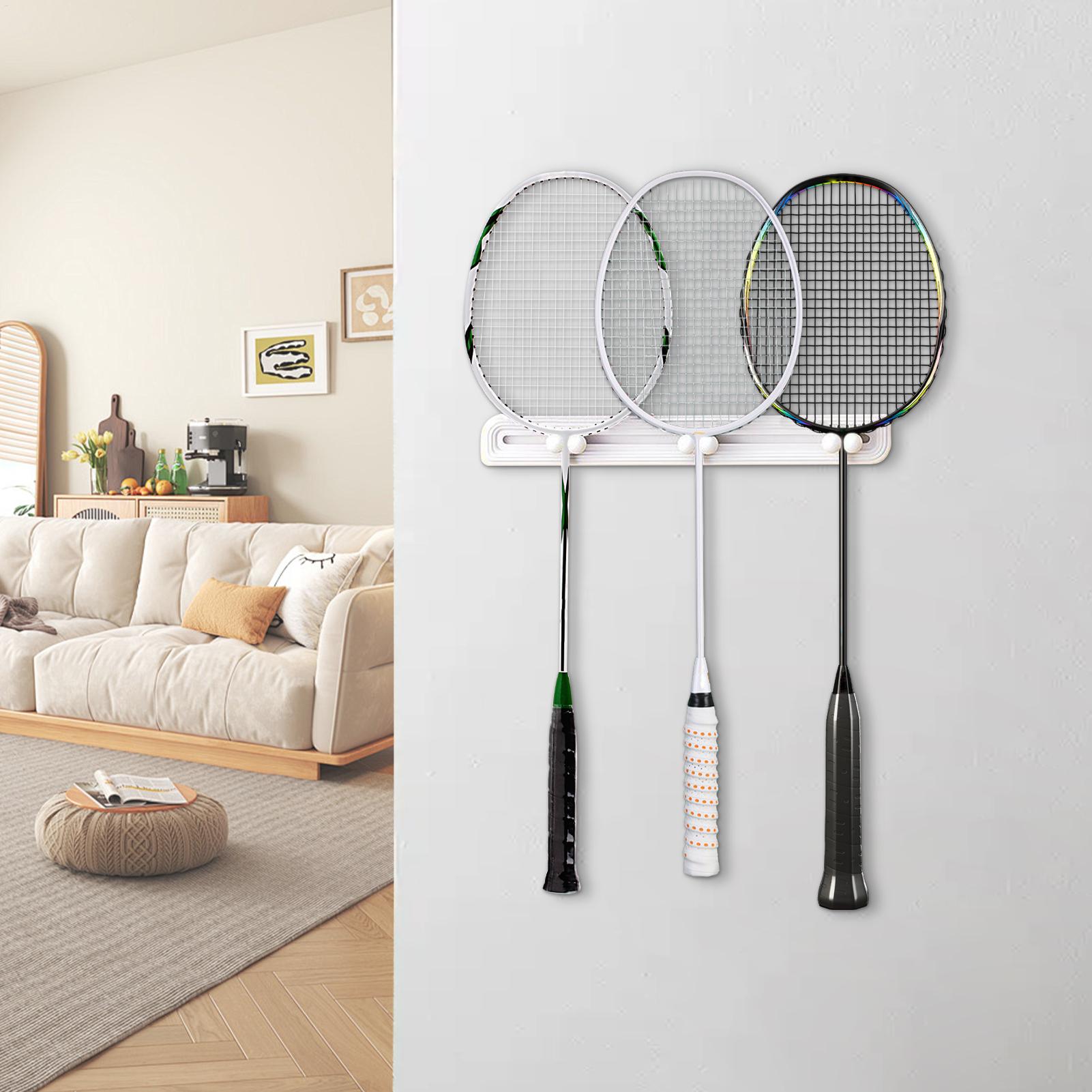 ラケットオーガナイザーテニスラケットディスプレイラック壁掛け - Sports Equipment Organizer Rack のレビューと価格