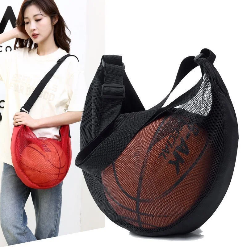 ポータブルバスケットボール収納バッグバレーボールサッカーバッ - Sports Equipment For Volleyball のレビューと価格