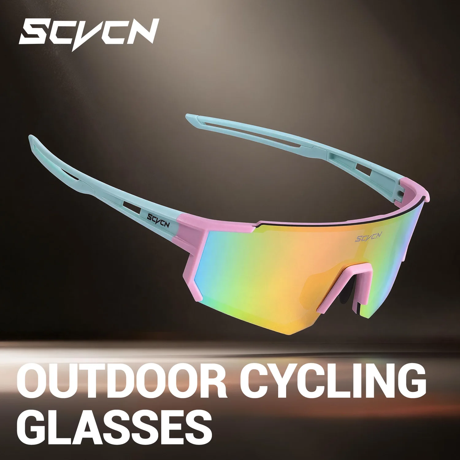 SCVCN 女性ピンクバイクサイクリングメガネ自転車写真アク - Sports Equipment Photos のレビューと価格
