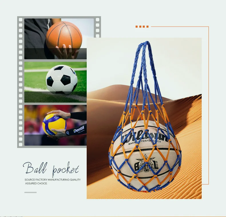 1PC サッカーネットバッグナイロン大胆な収納袋シングルボー - Sports Equipment For Volleyball のレビューと価格