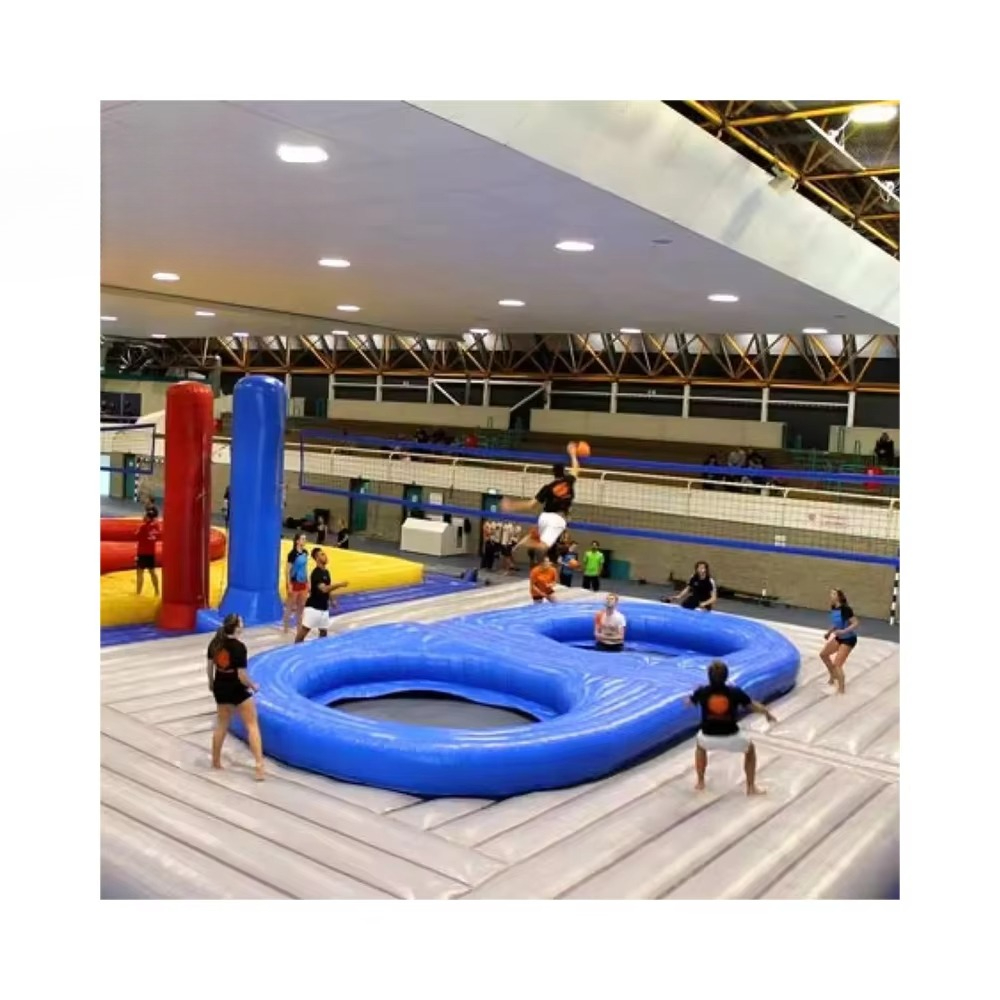 インフレータブルフローティングバレーボールトランポリンコート - Sports Equipment For Volleyball のレビューと価格