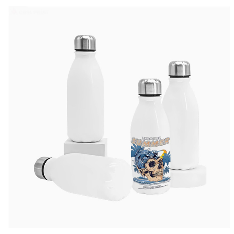 500ml アルミ製コーラ型ボトル昇華ブランク アウトドアス - Sports Equipment Photos のレビューと価格