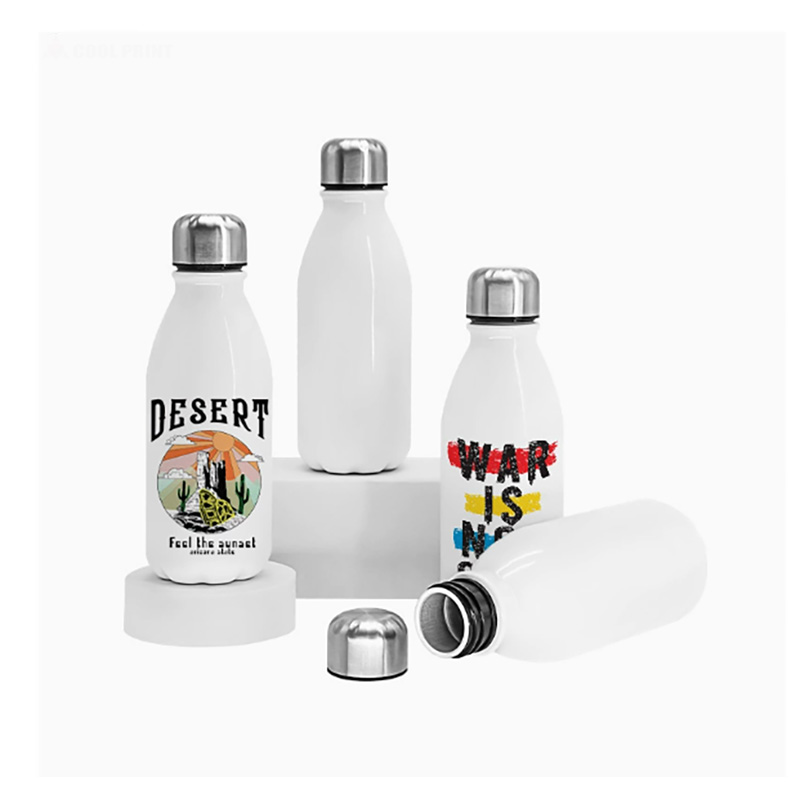 500ml アルミ製コーラ型ボトル昇華ブランク アウトドアス - Sports Equipment Photos のレビューと価格