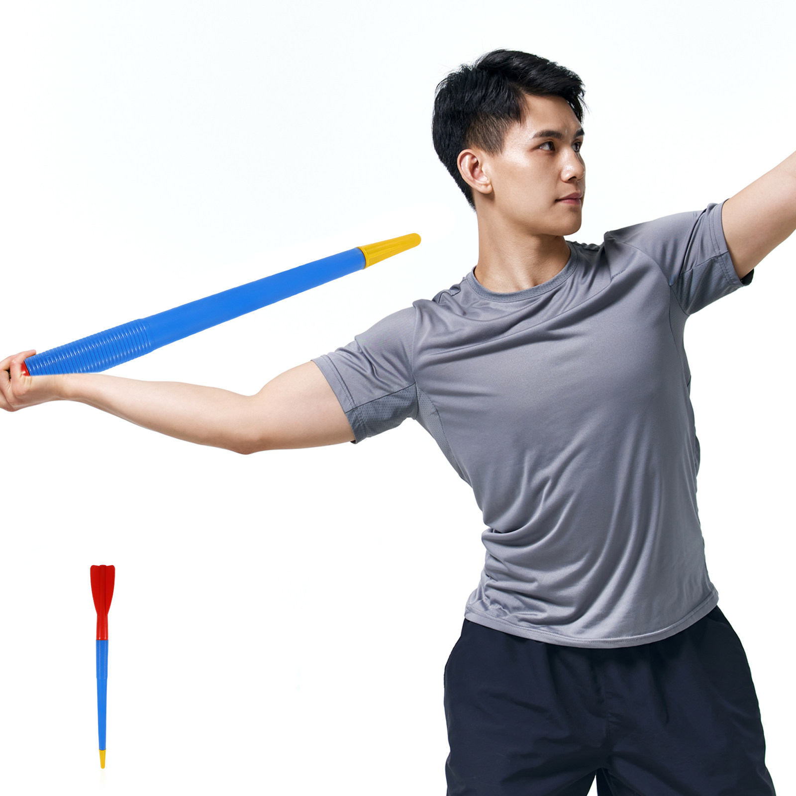プラスチック製ジャベリントレーニング器具 大人と子供向けロン - Sports Equipment Javelin のレビューと価格