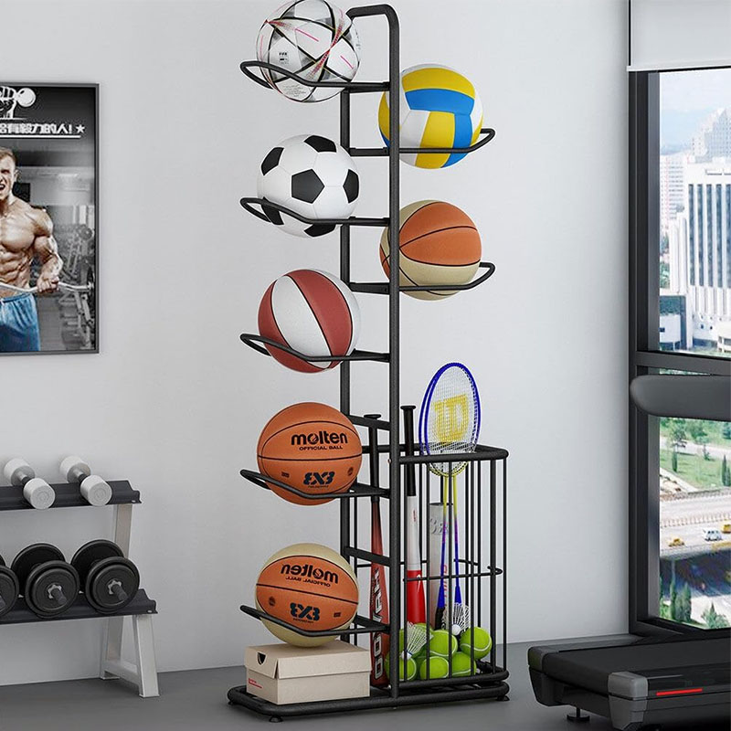 スポーツボール収納ラックバスケットボールバドミントンバレーボ - Sports Equipment For Volleyball のレビューと価格