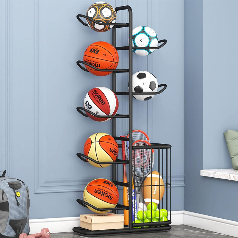 スポーツボール収納ラックバスケットボールバドミントンバレーボ - Sports Equipment For Volleyball のレビューと価格