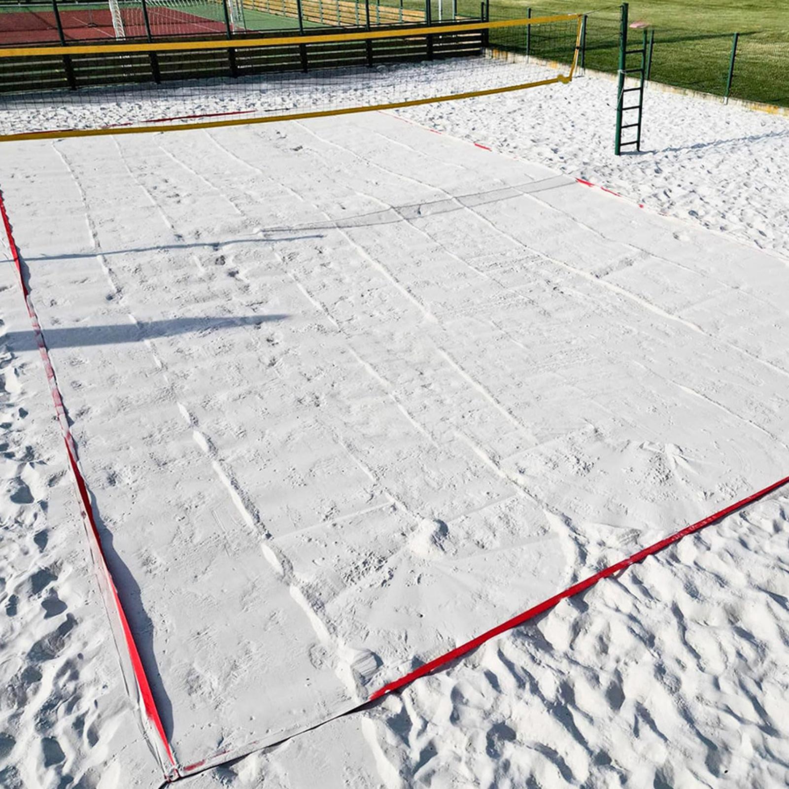 6x ビーチバレーボールライン機器 ポータブル 8M 長さの - Sports Equipment For Volleyball のレビューと価格